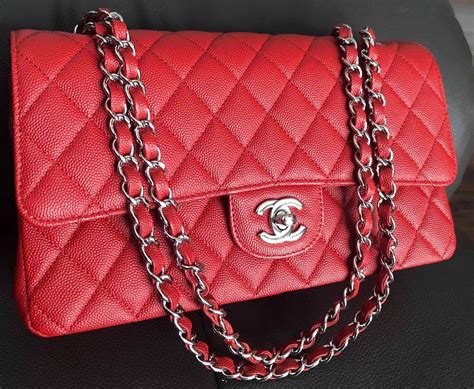 chanel chic flap red soft caviar|The Always Timeless Chanel Classic Flap Bag .